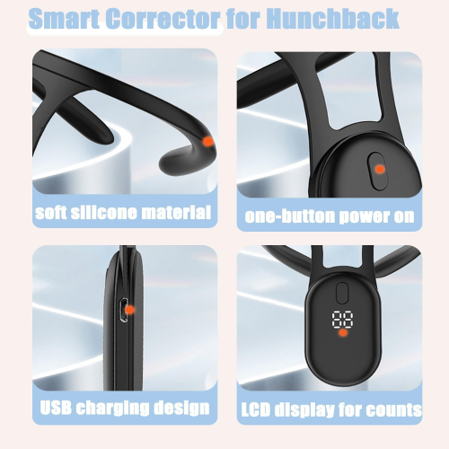 Smart Posture Corrector Device, Posture Reminder Improving The Hunchback Posture Trainer, Used For Body Correction 2