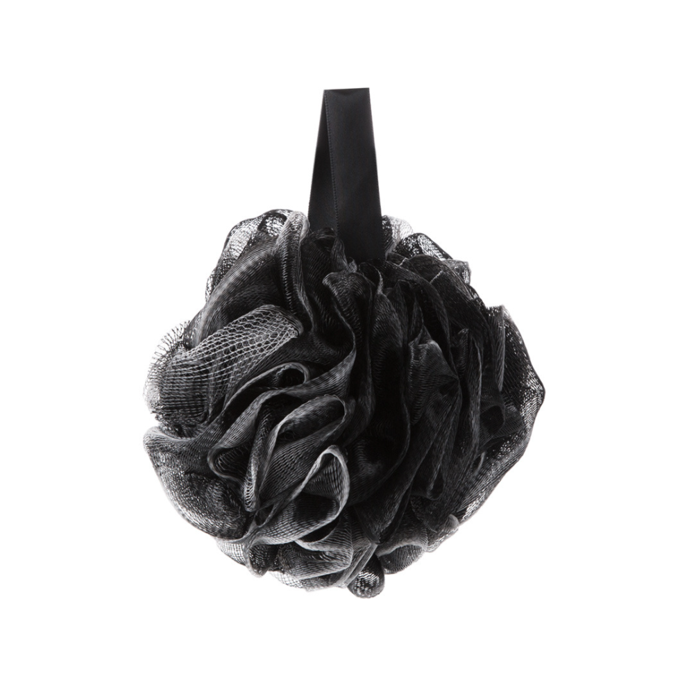 Bamboo Charcoal Infused Bath Sponges, Shower Loofahs With Strong Knotting Design For Unmatched Durability, Exquisite Tools For Soft Mesh Exfoliating S