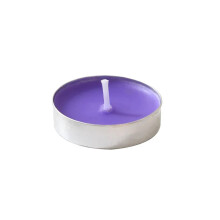 Scented Tealight Candles 10pcs Smokeless Clean Burn Purple Aromatherapy for Romantic Birthday