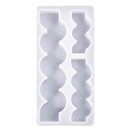 3-in-1 Long Candle Molds for Making Candle Soap-S shape 4