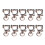 10x Irregular Shape Carabiner Cute Cats Key Chain Clip Hook-8 1