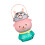 Cute Deer Water Bottles Juice Cup Portable-Gradient Pink 1