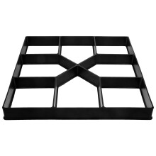 Garden Path Pavement Mould for DIY Patio Lawn Walkway Paving Cement Brick Stepping Stone