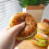 Decorative Artificial Hamburger Models, Restaurant Photography Props,  Texture for Photography and Teaching Ref: 9140 4