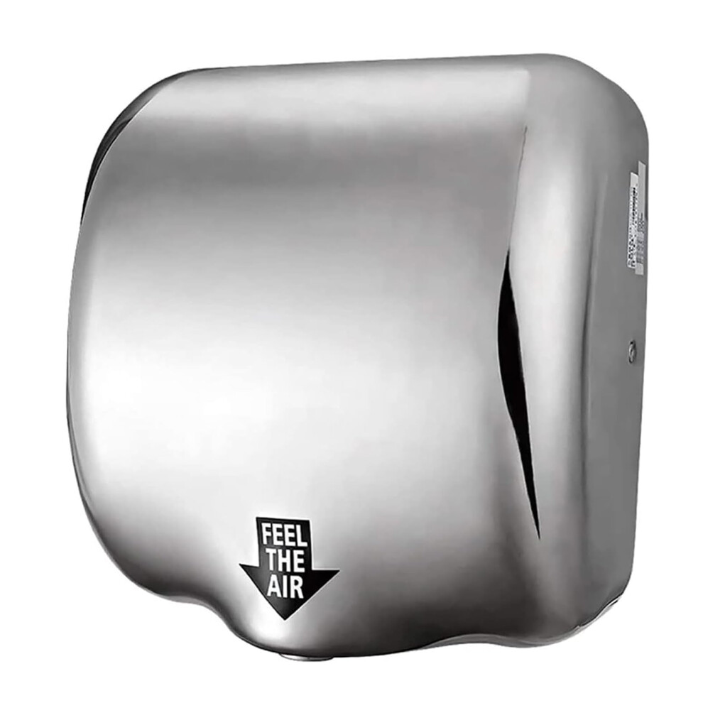 Hand Dryer 1800W Stainless Steel Fast Dry 10S Low Noise For Commercial Restrooms 9323874726205