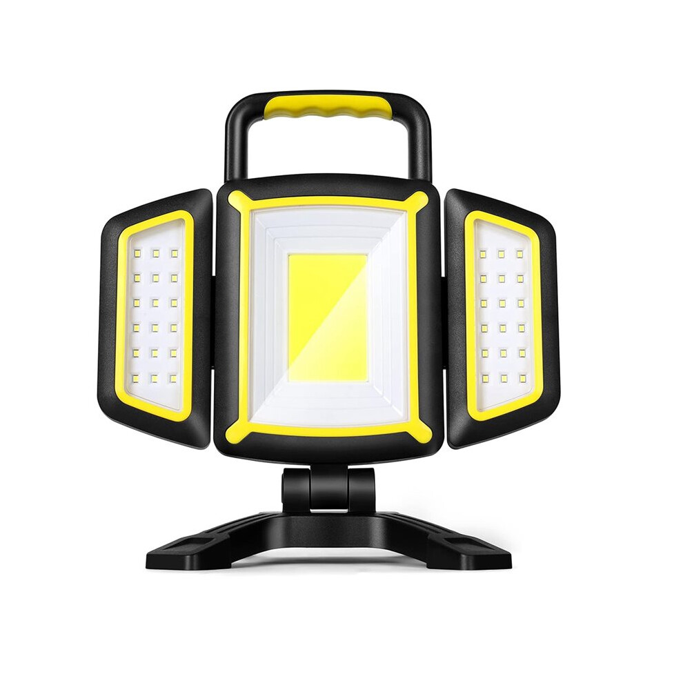 Rechargeable Work Light, 30W 3000Lumen Led Work Light With 5 Modes, Battery Powered Magnetic Lights For Car Repair 6133869918095