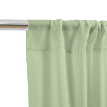 Draperingsmateriale for arrangementer Elegant chiffongstoff til brudekjoler Elfenbensfarget polyester Gjennomsiktige paneler til festbakgrunn