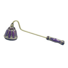 Candle Snuffer with Long Handle Vintage Metal Wick Stopper for Home Décor and Aromatherapy