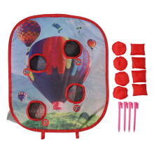 Jogo de arremesso de sacos de feijão portátil, dobrável, dupla face, para uso externo, ideal para crianças. Leve e durável, de alta qualidade e