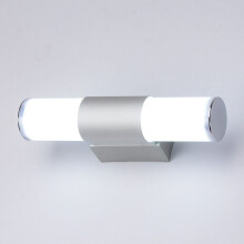 Lámparas de tocador para baño, diseño moderno, cuerpo de aluminio, LED de 12 W, alta luminosidad, transmisión de luz suave, iluminación óptima