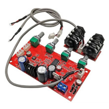DC 7V 24V PT2399 Digitale Microfoonversterker Board Karaoke Plate Reverb Voorversterker Reverberator