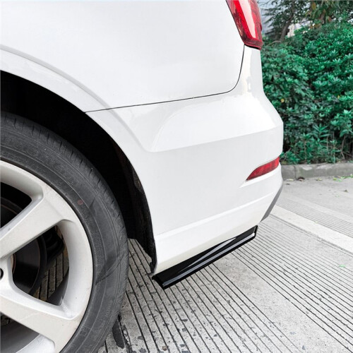 Rear Side Splitter for  A3 S3 8Y S- 2021-2025 Rear Bumper Side Spoiler Splitter Diffuser Accessories 2