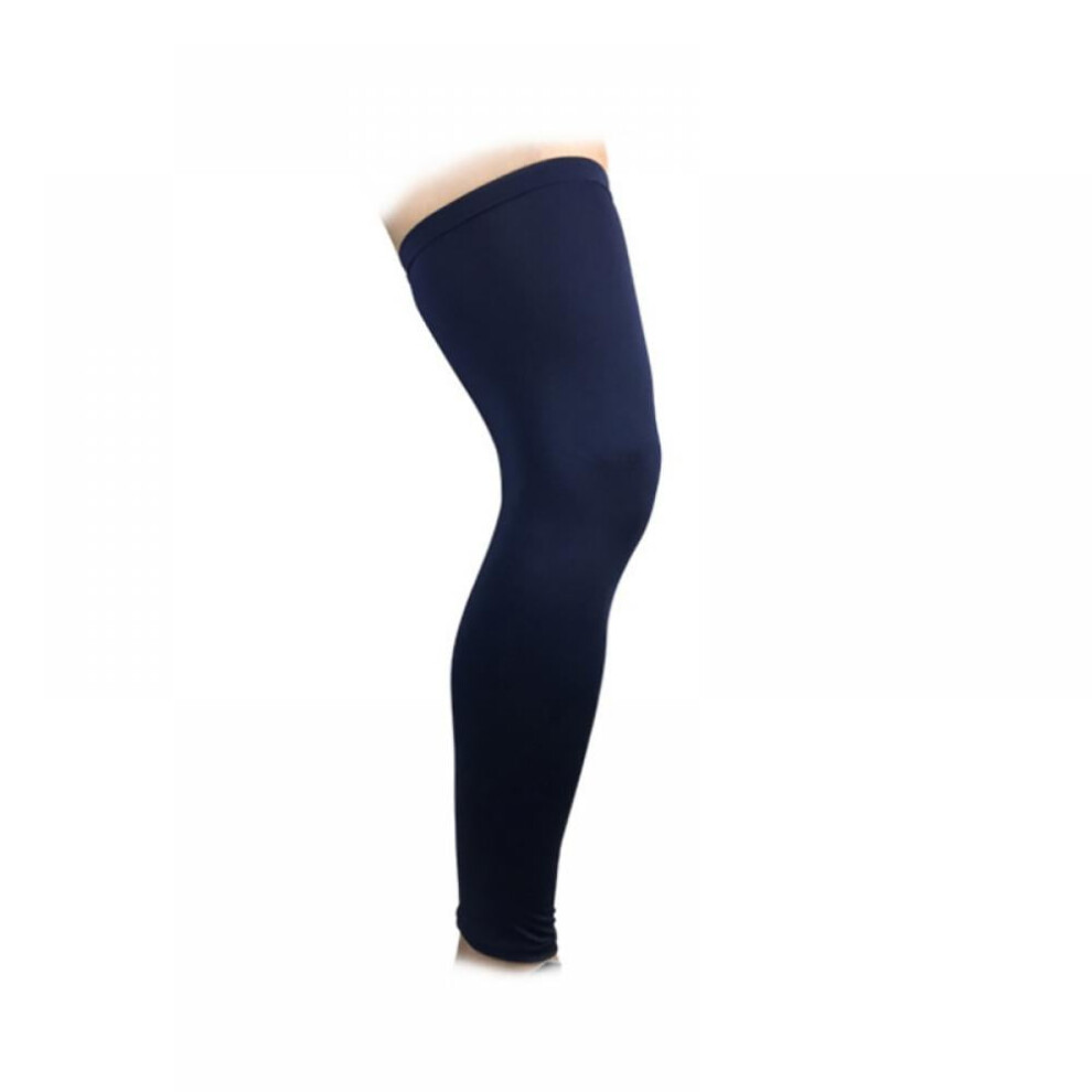 Performance Leg Support Sleeve, Warmth and Sweat Absorption Elastic Sports Long Leg Sleeves Durable Construction, Full Coverage for Knee Calf Protecti