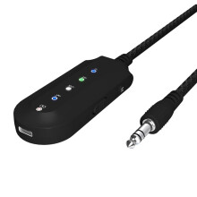5.3 Audio Receiver Adapter 3.5mm Aux Wireless Vocal Remover Music Splitter for Karaoke Live Broadcast