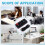 Macro Definition Game Mechanical Keyboard 8-Key Wired Hot Swappable  Keyboard Gaming Devices Black 815B 6