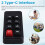 Macro Definition Game Mechanical Keyboard 8-Key Wired Hot Swappable  Keyboard Gaming Devices Black 815B 3