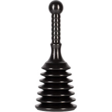 Compact Bellows Plunger, Patented Design For Optimal Pressure, Easy To Use, Non-slip Grip, Small And Strong For Effective Clog Removal In Kitchens And