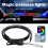 Car Atmosphere Light Multicolour Magic Ambiance Light 150cm Interior Decoration Light Remote + APP Control USB Light 9