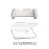 For AYN THOR Dual Screen Flip  Handheld Device Gaming Accessories TPU Protective Console Grip C 3