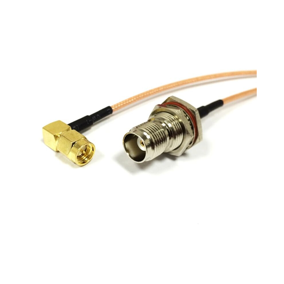 Male To Female Rp Adapter With Tnc Jack Plug Rg316 Pigtail Cable 15Cm For Antenna 9119770588265