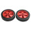 2Pcs 6Inch Air Compressor Wheel Replacement Shock Absorption Non-Slip Air Compressor Caster Wheels 7