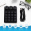 Three-Knob 16-Key, 4-Row Shortcut Gaming and Stock Volume Design Clip Macro-Programmable Mechanical Keyboard 5