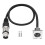 2er-Pack D-Typ-XLR-Kabel, Durchgangsstecker, D-XLR-Stecker auf Buchse für Premium-Stagebox, Patchpanel, Panelmontage 7