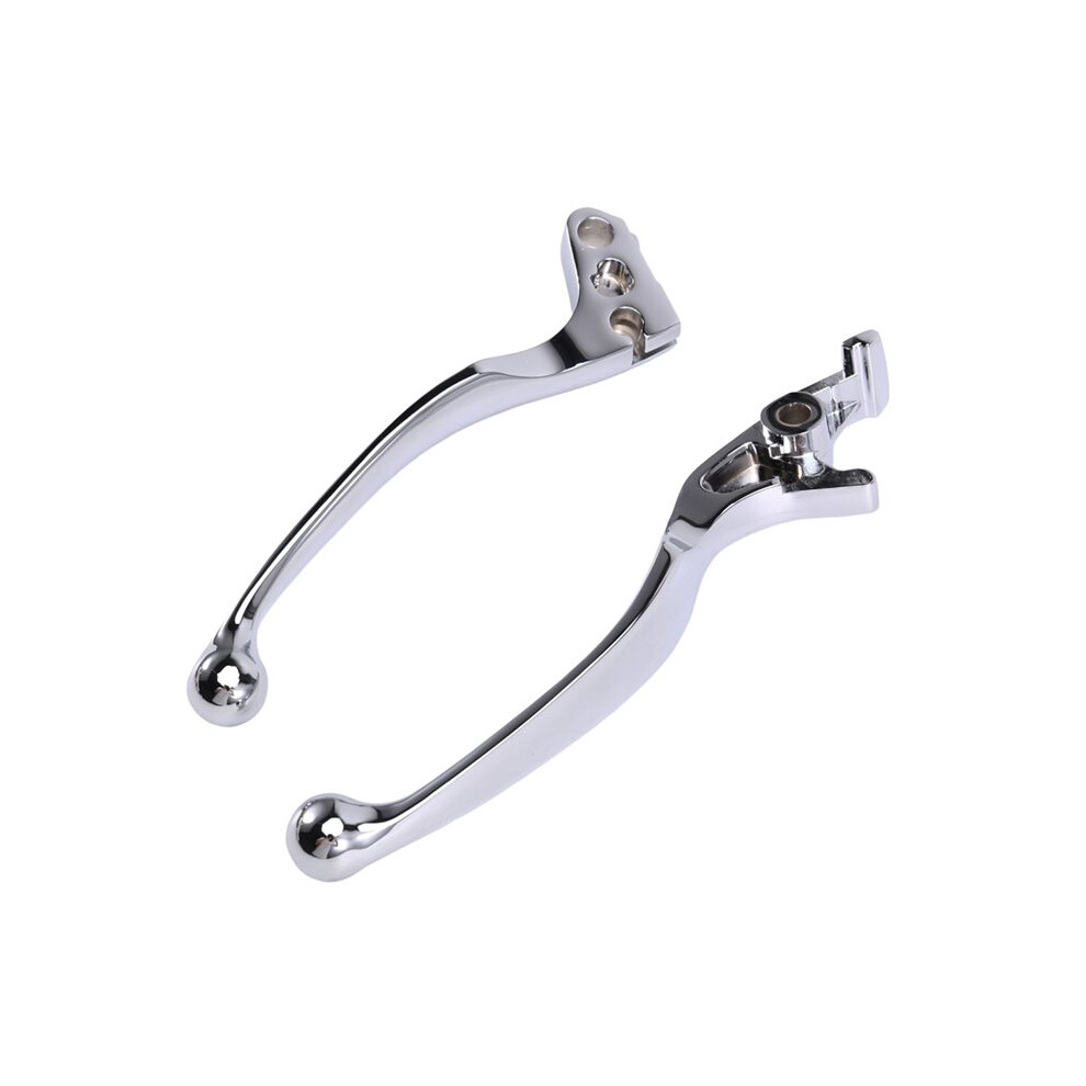 1Pair Clutch Brake Hand Levers Controls For Honda Shadow 600 750 1100 Vtx1300 Vt1300 Vtx 1988-2013 Chrome Skull Levers 6133266900143