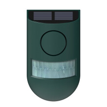 Solar Alarm Motion Sensor 129dB Outdoor Security Siren for Farm Solar Sound and Light Alarm Motion Sensor 5V 80nAh