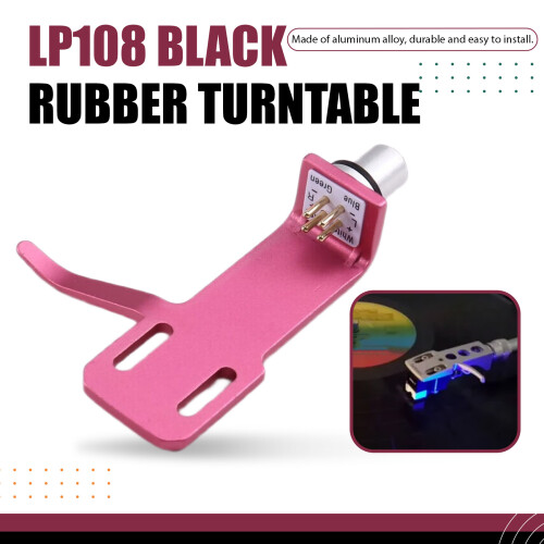 Universal LP Turntable Headshell Mount Phonograph Record Player Replacement Headshell Stylus Lead Wire 2