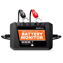 6V/24V/12V Battery Tester Battery Monitor SOC Battery Health Analyzer Tool Charging and Startup System Testing Tool