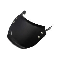 Kit Deflettore Parabrezza per Moto, Visiera Parabrezza per Bonneville T100 T120 Thruxton 1200 1200R, Nero