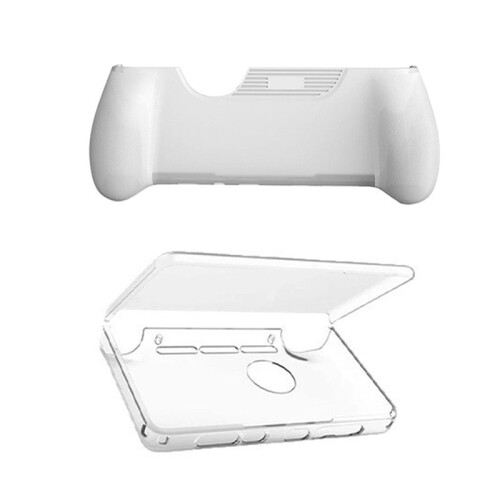 For AYN THOR Dual Screen Flip  Handheld Device Gaming Accessories TPU Protective Console Grip B
