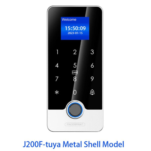Tuya App  Fingerprint Access Controller Standalone RFID Keyboard Touch Keypad Waterproof Door Entry Opener 1