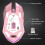 Wireless Mouse 2.4G Computer Mouse Laptop USB Rechargeable Mute Backlit Mouse Cute Gaming Mouse Wireless 5