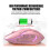 Wireless Mouse 2.4G Computer Mouse Laptop USB Rechargeable Mute Backlit Mouse Cute Gaming Mouse Wireless 4