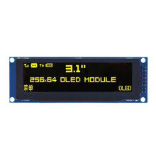 OLED-Scherm 3,12 Inch 256x64 25664 Dots Grafisch LCD-Modulescherm LCM-Scherm SSD1322-Controllerondersteuning SPI