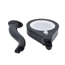 Lâmpada de cultivo LED de espectro completo, refletor solar com sensor crepuscular e acendimento automático ao amanhecer, eficiente em termos de