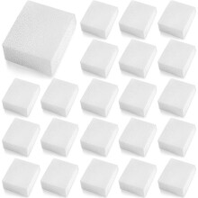 60 Pcs Cat Water Fountain Pre-Filter Sponge for 67oz/2L Pet Fountain - Trimmable Foam Filters for Dog Cat, Block Shape