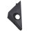 4518810123 Car Front Left A-Pillar Triangle Garnish Panel A-Pillar Triangle Trim for  Fortwo 451 1