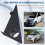 4518810123 Car Front Left A-Pillar Triangle Garnish Panel A-Pillar Triangle Trim for  Fortwo 451 3