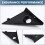 4518810123 Car Front Left A-Pillar Triangle Garnish Panel A-Pillar Triangle Trim for  Fortwo 451 6