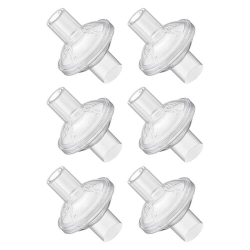 Universal CPAP Filters for ResMed Machines, 6-Pack, Easy Installation, Compatible with Standard Tubing