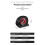 Car Music Rhythm Light Pointer Rhythm Light Wind Vent Decorative Light USB 5V Plug and  Yellow 8