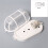Luminária de Parede Externa Retrô Resistente À Umidade, À Prova D'Água, para Varanda, com Cúpula À Prova de Explosão e Design Moderno. 8