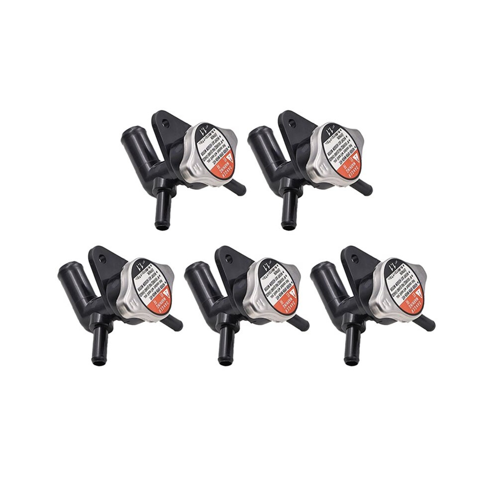 5Pcs Cooling System Filler Neck Radiator Cap Set For Mazda 5 6 2.3L L4 2006-2010 Lfb7-15-17Ya Lfb71517ya 6131032326661