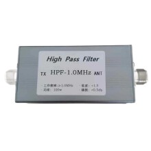 HPF-1.0MHz 100w Hoogdoorlaatfilter Ter Voorkoming van Lage Frequenties en Middengolf N-Type-Storing