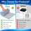 2pcs Aquarium Filter Media Sponge Pad, Multi-Layer Foam Filter Floss for Fish Tank Filters Accessories 5
