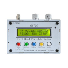 MX702 Draagbare Full Band Radio TEF6686 LW/MW/SW/FM Stereo Radio Ontvanger Ondersteuning 3,5mm/Directe Uitgang