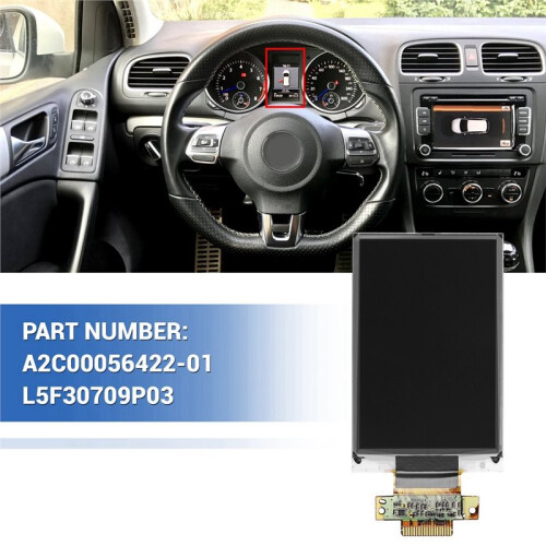 L5F30709P04 Painel de Instrumentos VDO com Tela de 3,5 Polegadas para  Altea 09-15, para   e para  - Display LCD L5F30709P03 2